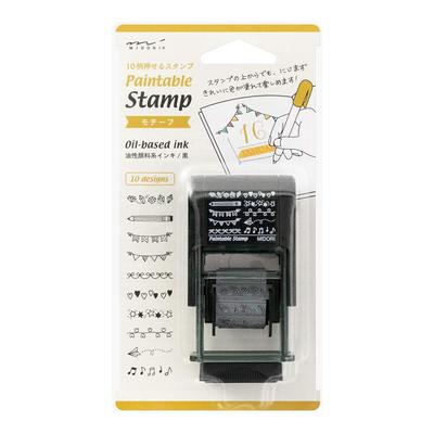 Midori Stamp Rotating Stamp Motif Pattern 35382006