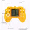 Handle-Shaped Mini Game Console Bead Chain Pendant, Handheld Digital Puzzle Square Game Toy