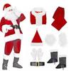 Foreign Trade Christmas Clothing Men's Clothing Women's Clothing Golden Velvet Clothing Clothing Performance Costume Santa Claus
