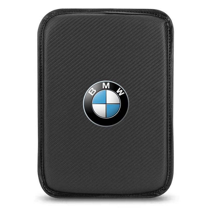 Auto armsteunbak kussen middenconsole afdekking interieurdecoratie Voor BMW E34 E46 E39 E38 E90 E60 E36 F30 F30 F10 E92 E38 E91 G30 G38 M3 M5 zwart
