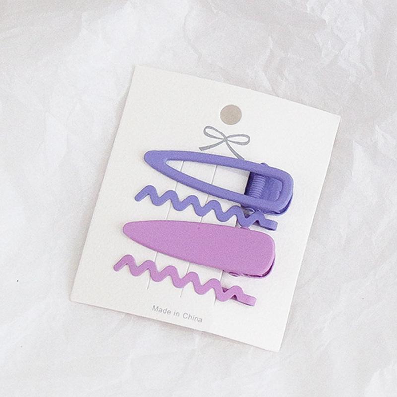 

Набор заколок для волос цвета конфеты: Универсальные заколки для челки в японском и корейском стиле