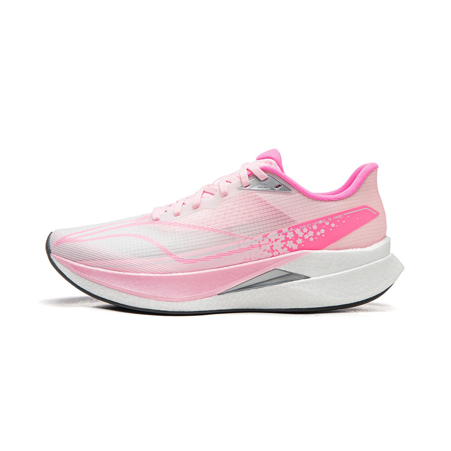 Li Ning Red Rabbit 9 Pro Беговые кроссовки Мужские кроссовки Розовые ARPW001-18 41