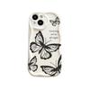 Stylish Butterfly iPhone Case for Apple 16 Pro Max, 15 Plus, 14, 13, 17 - Anti-fall Design