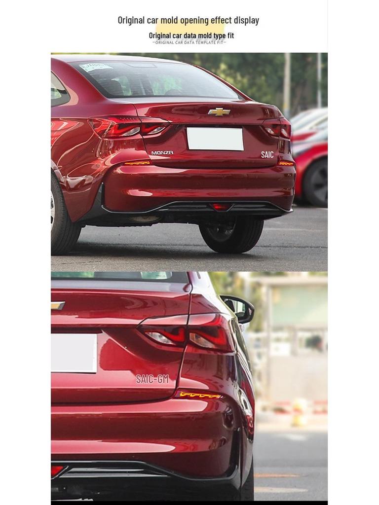 Chevrolet Cruze Rear Bumper LED Warning & Flowing Turn Signal Fog Light
