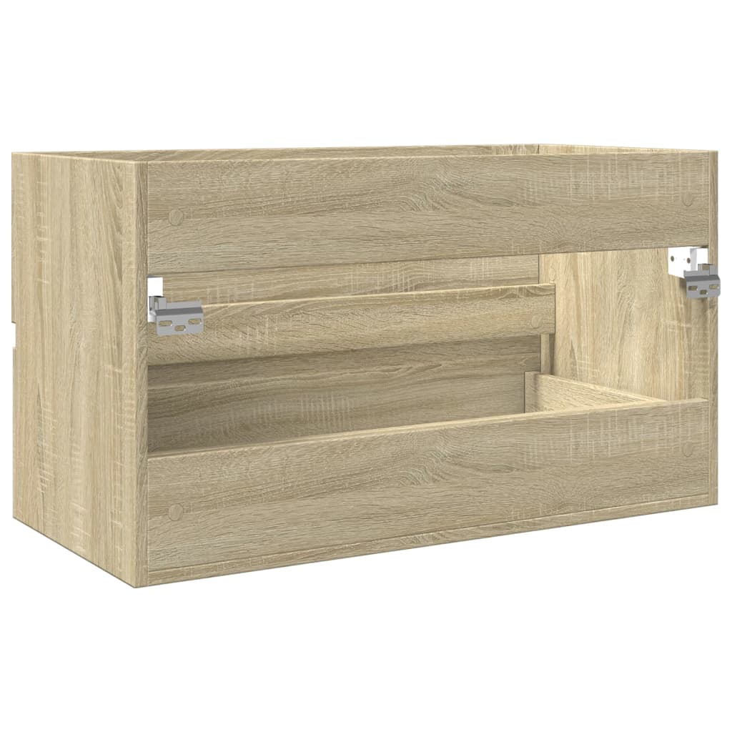 Badezimmer-Waschtischunterschrank, wandhängender Waschtischunterschrank mit Schubladen zur Aufbewahrung, 80x38,5x45 cm