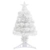 VidaXL Pre-lit Artificial Christmas Tree, Christmas Tree with LEDs, Holiday Decoration, Indoor Party Ornament 328448
