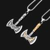 New Hot Selling Personalized Retro Crow Axe Titanium Steel Pendant Necklace