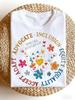Special Education Teacher Inspirational SPED Teachers Autism T-ShirtSame Style for Men and 2025 Summ