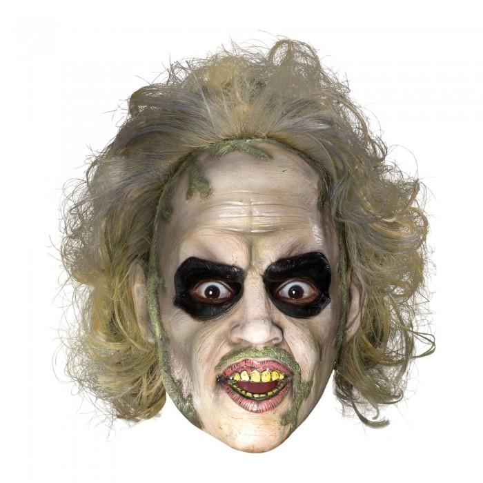 Beetlejuice Unisex Adult 3/4 Mask With Hair