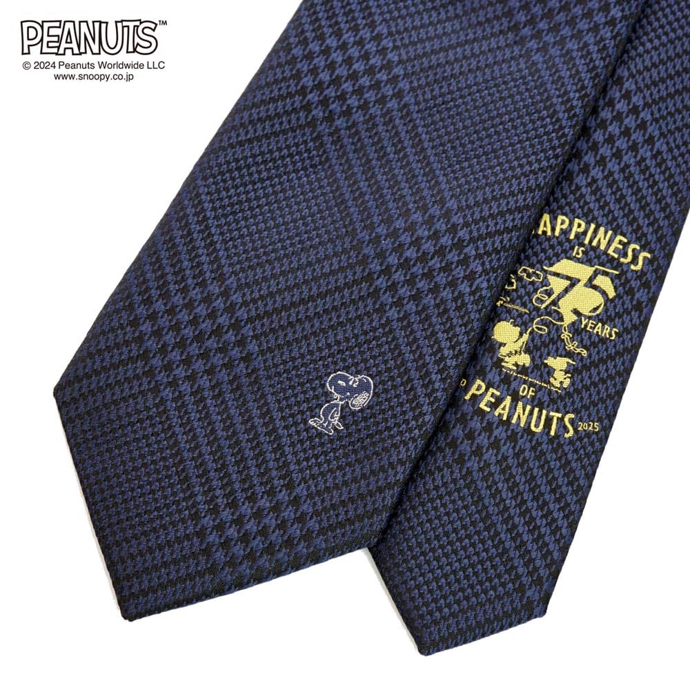 Tie Note BOX Set 75th Anniversary Tie Note DW1139 Navy Snoopy Present [Peanuts] & &