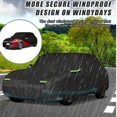Durable Multi-Layer Full Car Cover With Reflective Strips For BMW MINI Dustproof Sun Rain Snow Car Protector Cover