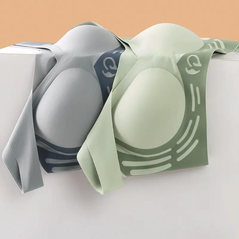 Contrasting Colors, Beautiful Back Lift Underwear, Small Breasts Gather, Women's Secondary Breasts Sports, Seamless Soft Support Bra