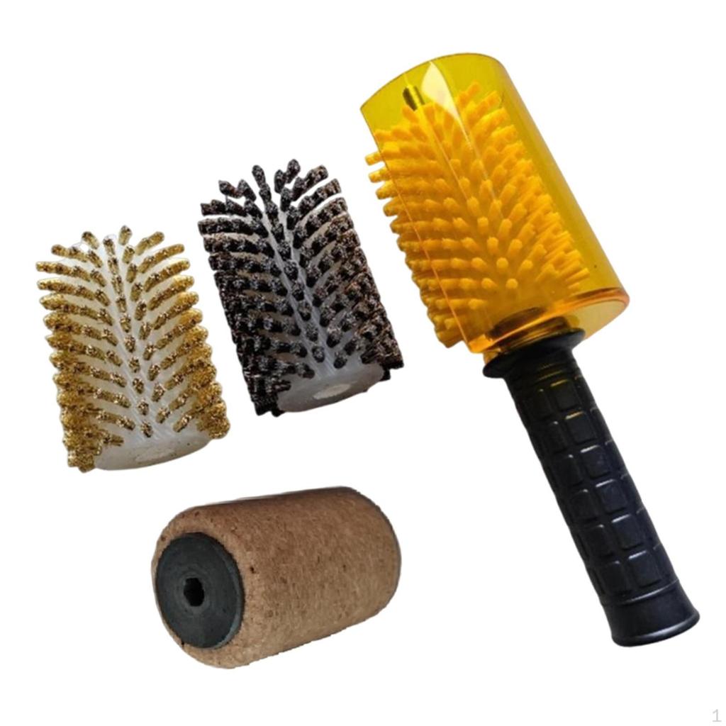 Ski Brush Set Professional for Removal to Polishing Electric Rotary
