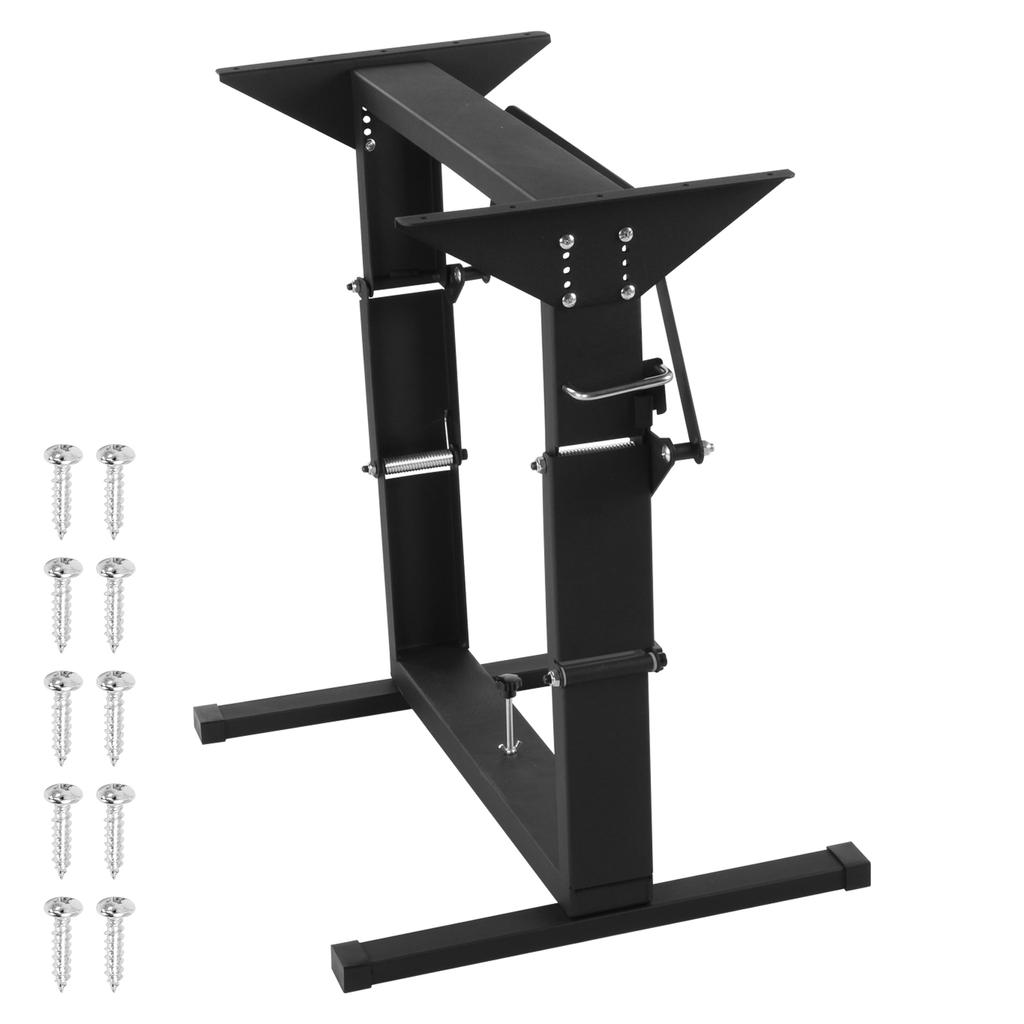 Desk Stand Lifting Legs Multi-Purpose Portable Dinette Table Base Legs Easy Install for RV Camper Dining Desks Base