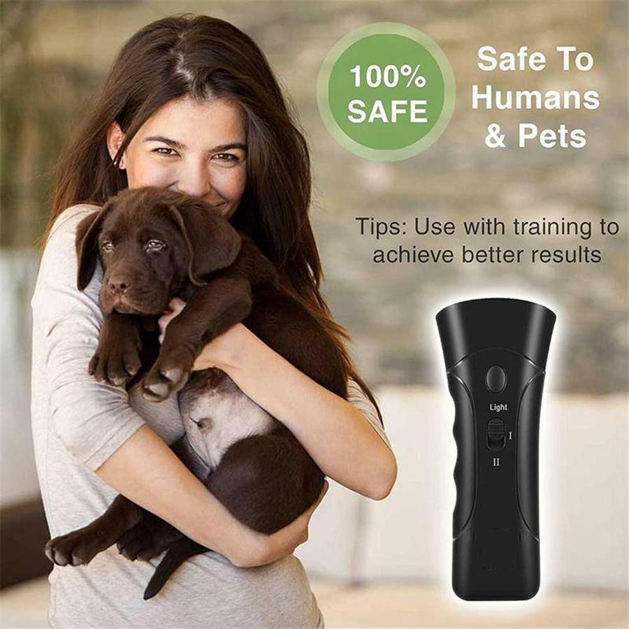 Ultrasonic Pet Dog Stop Barking Away Anti Bark Training Repeller Control Device