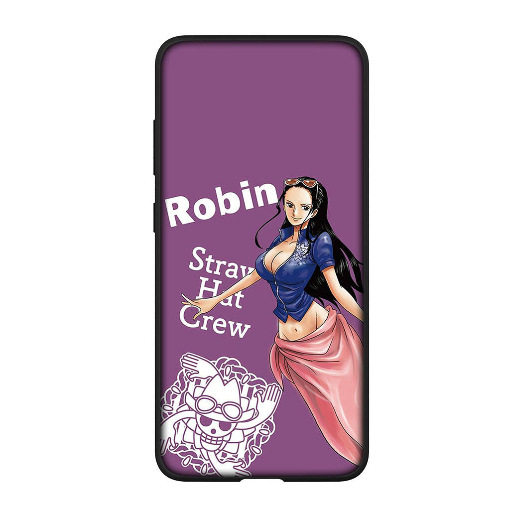 for Motorola Moto Edge 70 60 50 G54 G86 Samsung Galaxy S25 iPhone 17 16 15 Xiaomi Redmi Note 14 13 Pro Max Phone Case Anime Nico Robin One Piece Luffy