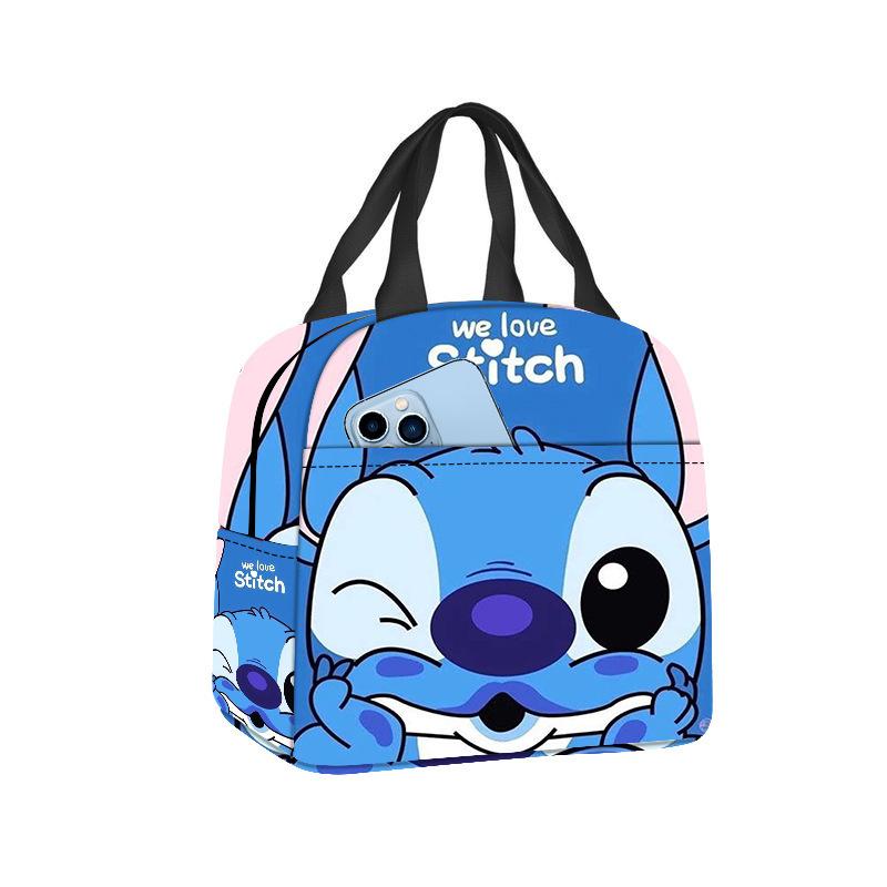 Stitc Lunch Bag, Thermal Insulation Bag, Student Office Workers Carry Rice Bento Bag, Aluminum Foil Waterproof Meal Bag