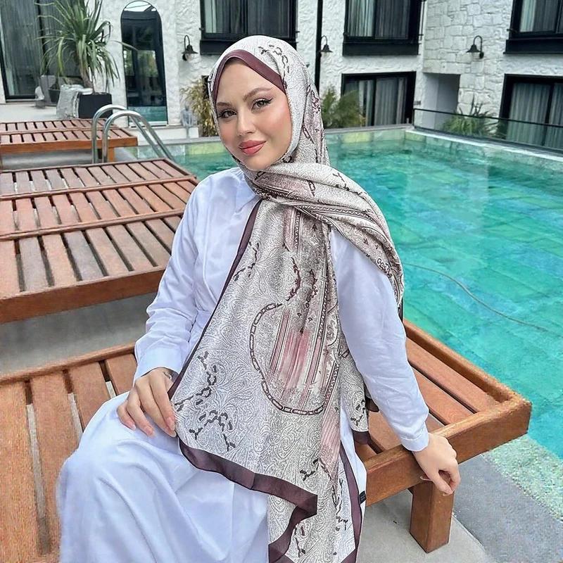 Luxury Brand Shawl Bohemian Style Cashew Print Scarf Shawl Hijab Scarf Female Foulard Soft Turban Head Wraps