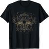 Moth Pagan Sacred Geometry Dark Magic Gothic Occult T-Shirt