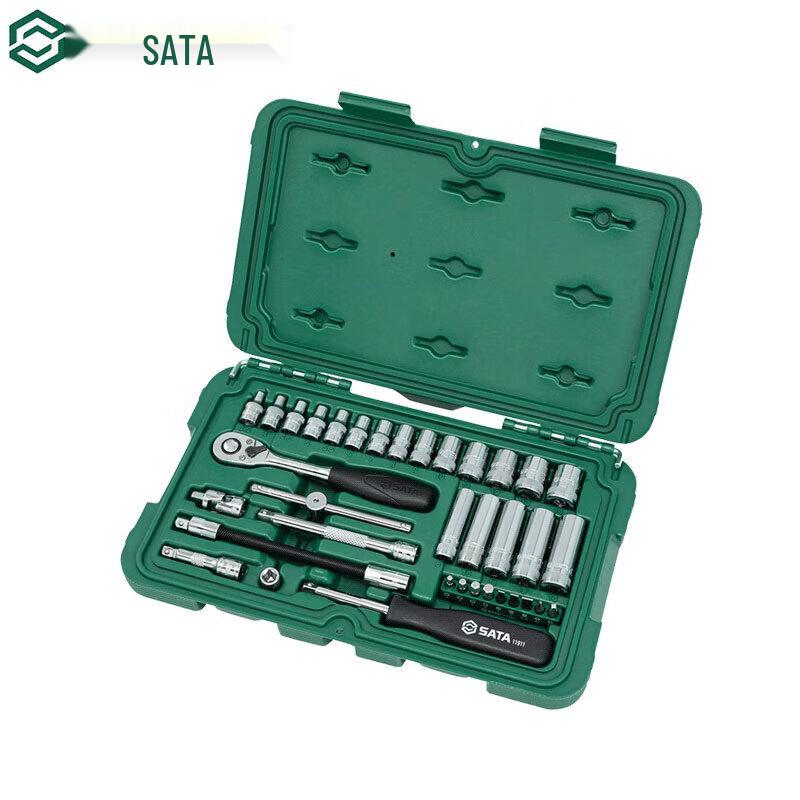 SATA 36-Piece 1/4-inch Drive Socket Wrench Set 36-Piece, 1/4-inch Drive