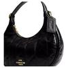 Coach Emily 23 Diamond Pattern Crinkled Leather Crossbody Bag Medium Women Bags Black CDX21-IMBLK
