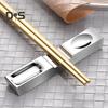 Heat Resistant Chopstick Rest Polished Universal Glossy Mirror Surface Chopsticks Support Kitchen Tools