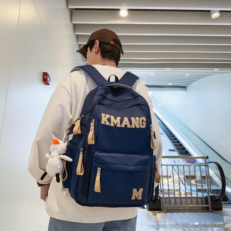 Schoolbag College Student School Bag Female Korean Edition High School Student Harajufeng Fashion Backpack Primary School Junior High
