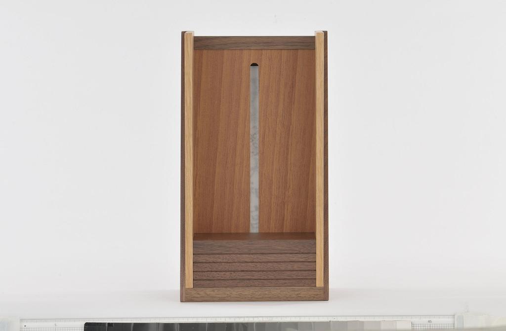 Modern Kamidana from Kamidana no Sato, Hinowa, a decorative walnut Kamidana