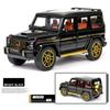 1/24 Benz G63 SUV Model auta ze slitiny Diecast & Hračka Kovové terénní vozidlo Model auta Simulace Zvuk Světlo Sběratelská hračka Dárek