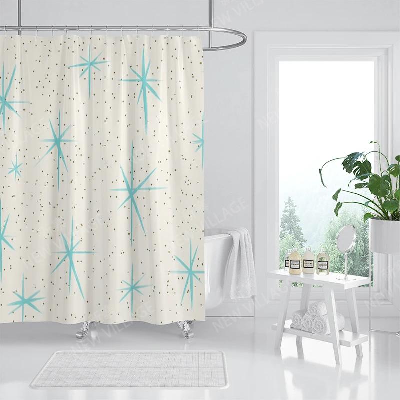 Waterproof Fabric Shower Curtains Bathroom Curtain Accessories Bath Curtain for Shower 180x200 240*200 Boho Decoration Abstract