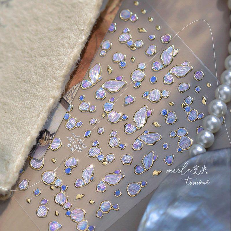 

Золочение Свежая Бабочка Наклейка для Ногтей Рельеф 3D Новое Поступление Трехмерная 5D Сеть Красный Фиолетовые Крылья Наклейка для Ногтей Украшение Small fresh butterfly 800((Metal))