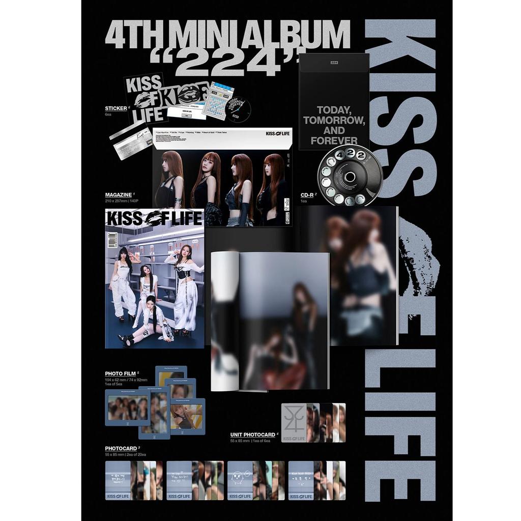 (MAGAZINE Ver.) KISS OF LIFE [224] 4th Mini ALBUM