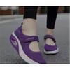 New Large-sized Single Shoes, Low-top Velcro Shallow Opening Single Shoes for Women