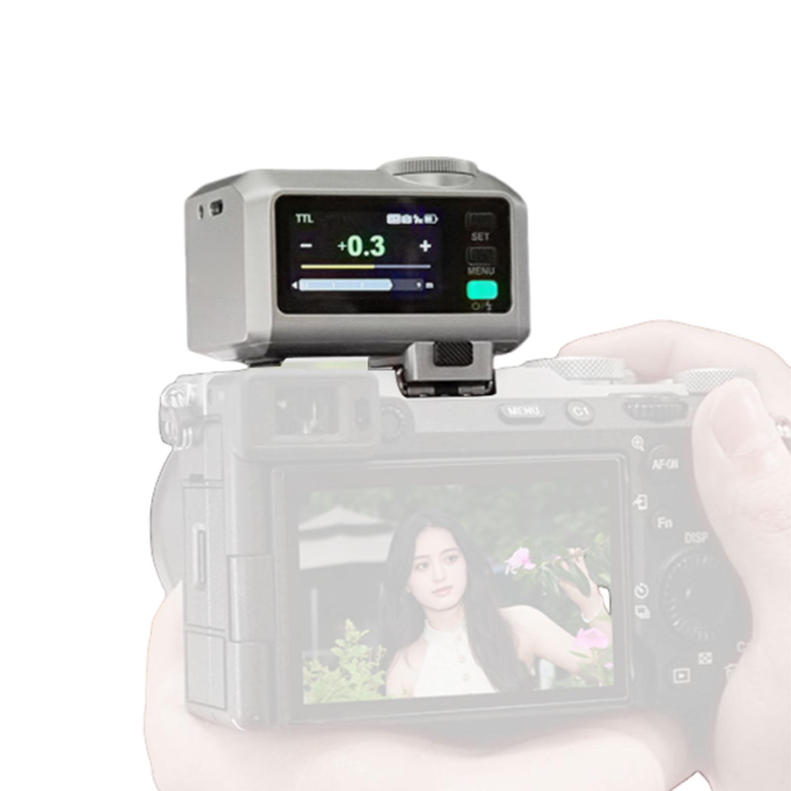 

Godox Mini TTL Flashlight Wireless Touch Screen Portable Flashlight Compatible with Mirrorless Cameras External Flash