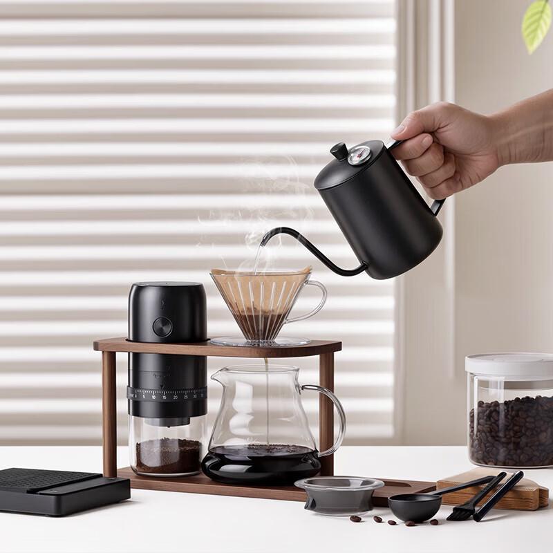CLITON Coffee Grinder & Pour-Over Set