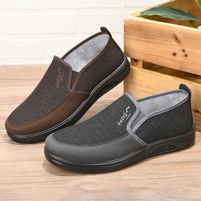 Spring and Autumn Old Beijing Cloth Shoes Summer Men's Middle-aged and Elderly Dad Shoes Light, Comfortable, Breathable, Non-slip and Wear-resistant M