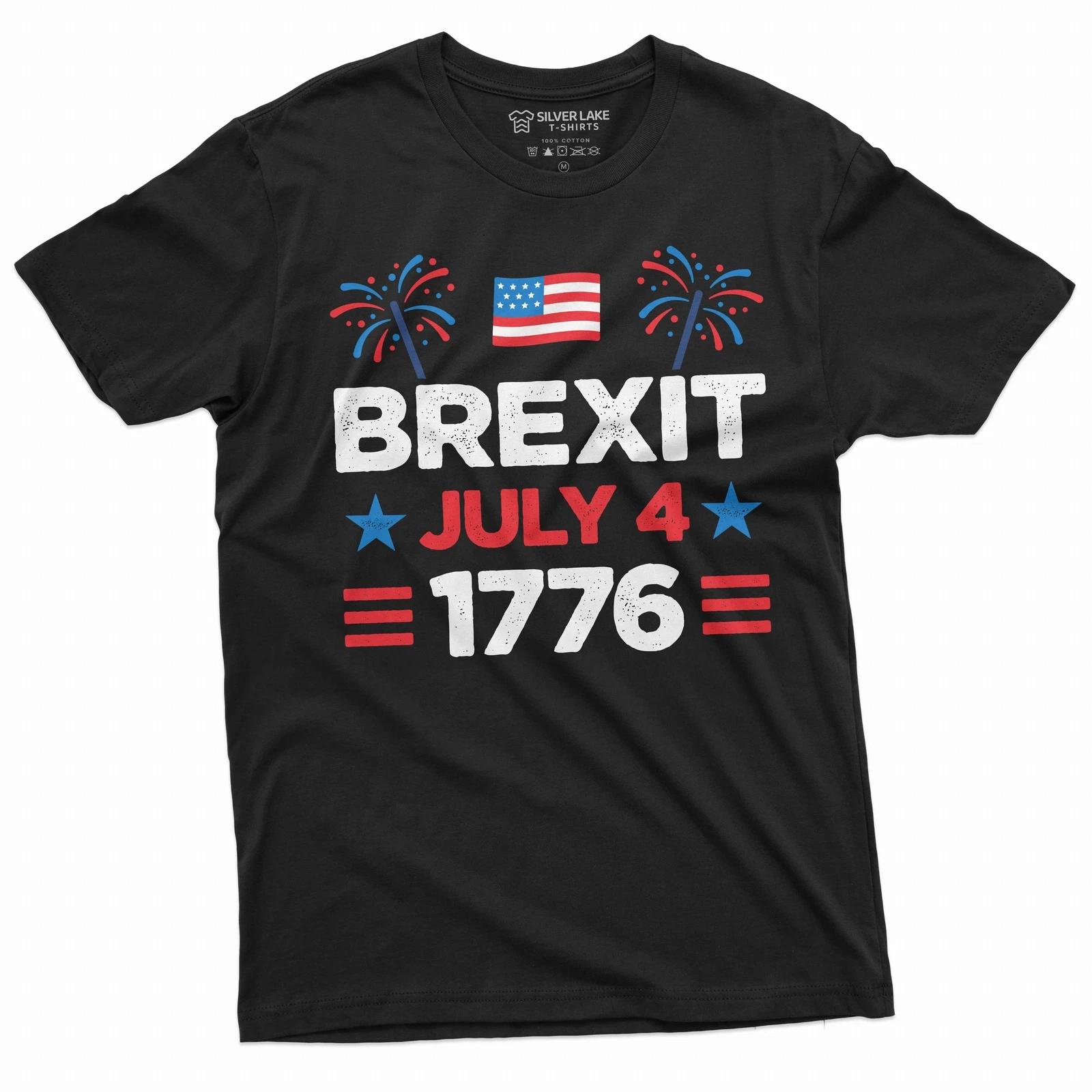 Men s Brexit July 4th 1776 shirt Funny independence day USA tee US brexit shirt XS