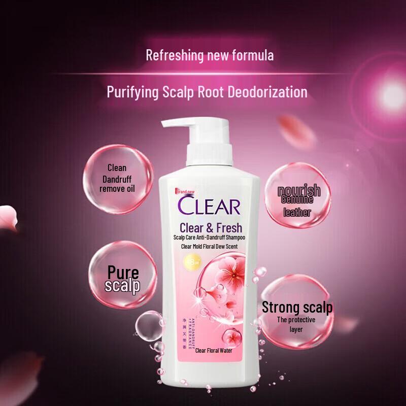 Clear Sakura Dew Scent Anti-Dandruff Shampoo