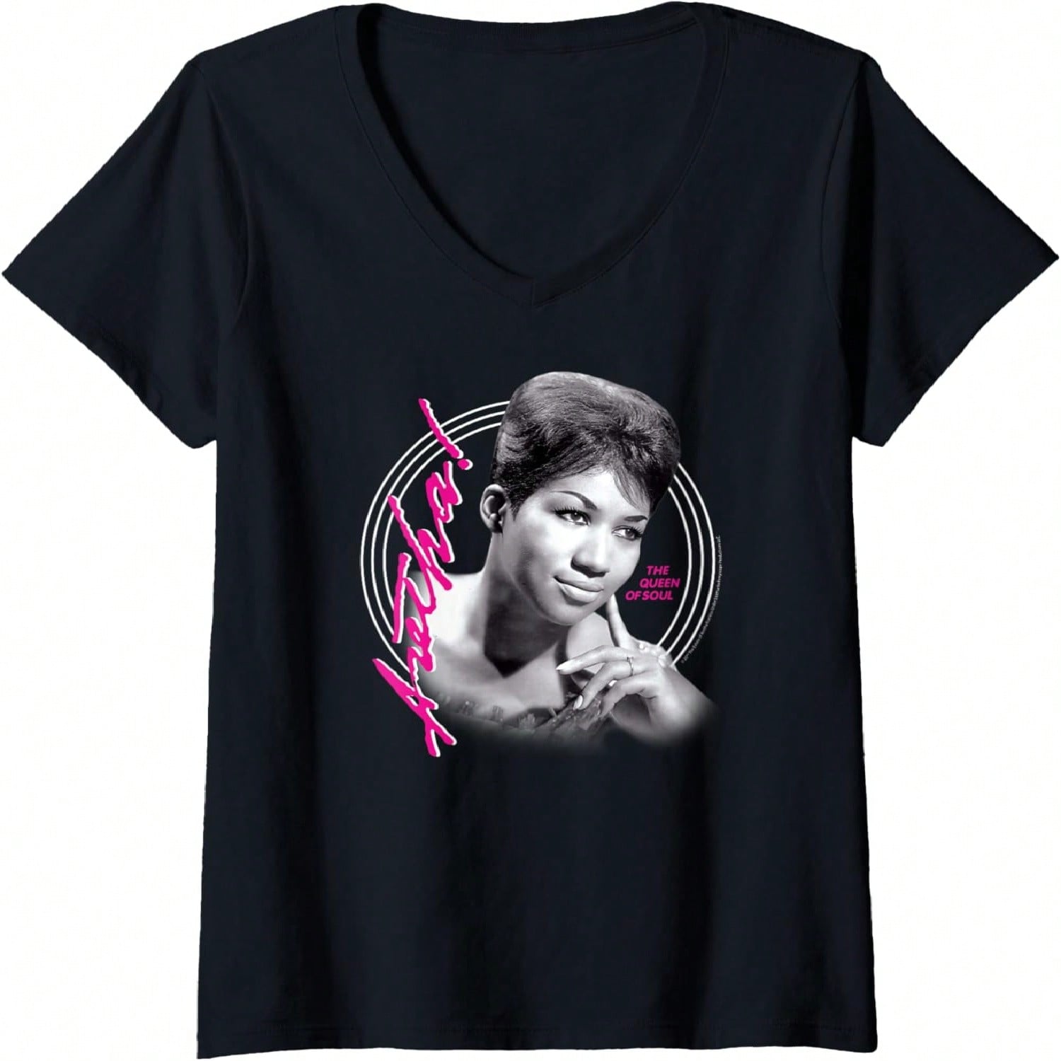 Wounisex - Queen Of Soul V-Neck T-Shirt S разноцветный