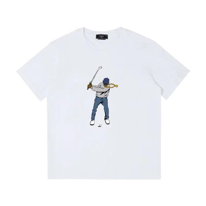 High Quality Eastside Golf Summer Korean Golf Short Sleeve Breathable Sport Print Crew Neck T-Shirt