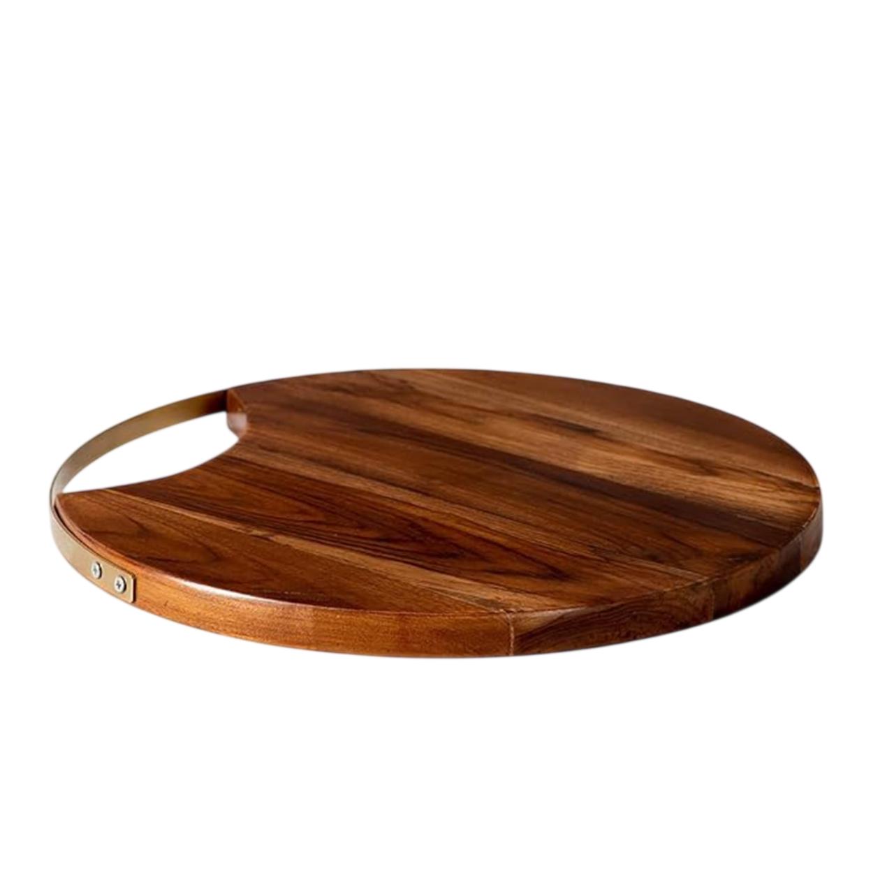 Деревянный сервировочный поднос, Wooden Serving Tray (14 inch), Nestroots