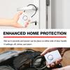 Door Handle Alarm, 120dB Door/Window Sensor Alarm System, Door Alarm Burglar Protection for Door Handle Vibration for Home Hotel