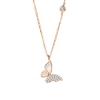 Tancise S925 Sterling Silver Luxury Personality Pendant Necklace Women's Classic Tide Necklace