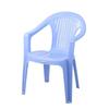 Durable Plastic Armchair with Thickened Backrest – Versatile for Home, Outdoor, Dining, or Beach