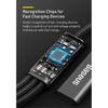 Baseus PD 20W USB Type C Cable for iPhone 12 Pro Max 3 In 1 USBC Fast Charging Charger Cable For Xiaomi Samsung Micro Data Cord