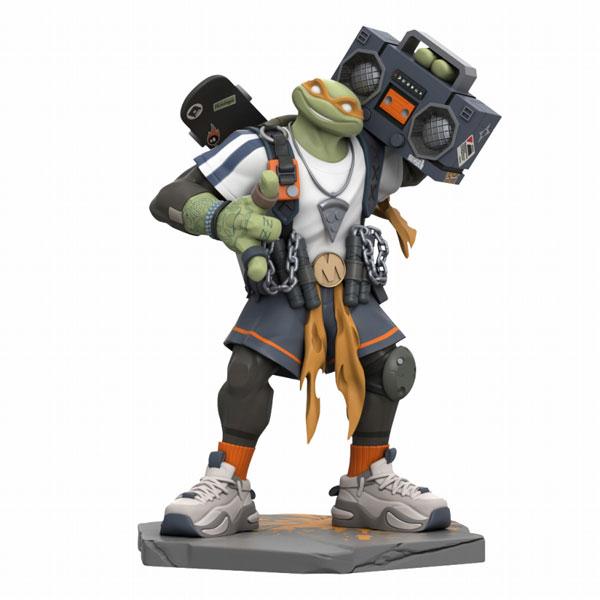 

TMNT by Clogtwo Michelangelo Statue Mighty Jaxx