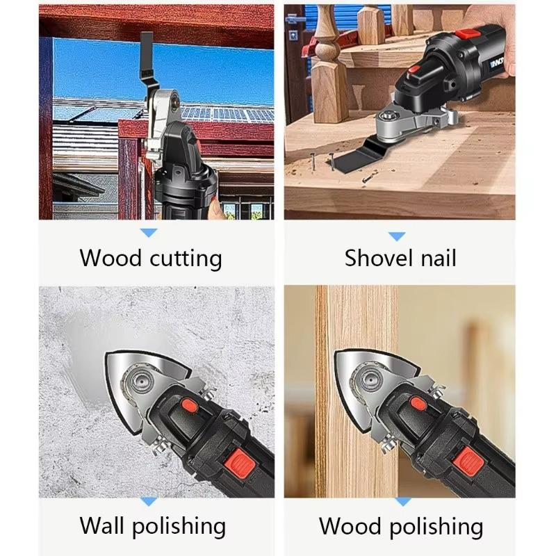 Universal Angle Grinder Conversion Head M10 M14 Adapter for 100 125mm Oscillating Saw Blade Power Tool
