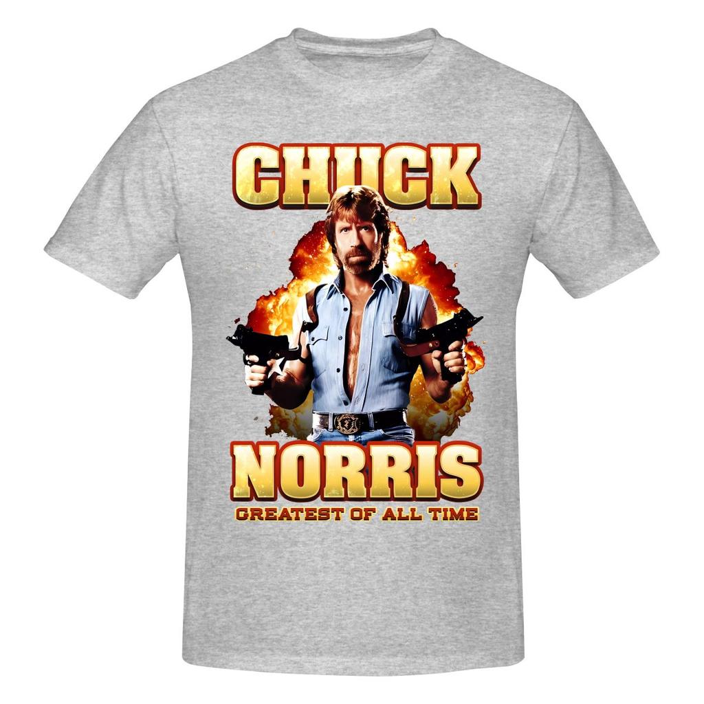 Funny Chuck Norris Greatest Of All Time Unisexs Printed Tshirt Unisex T Shirthip Hop