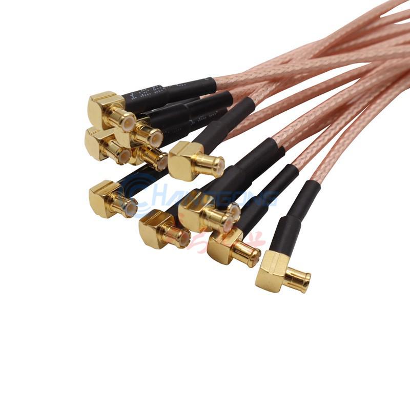 

SMA/MCX Right Angle Male RF Adapter Cable, RG316 Silver-Plated 15cm MCX Right Angle Male to SMA Right Angle Male