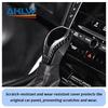 Carbon Fiber Gear Shift Knob Cover Car Interior Overlay Decorative Trim for Infiniti QX80 2017-2025